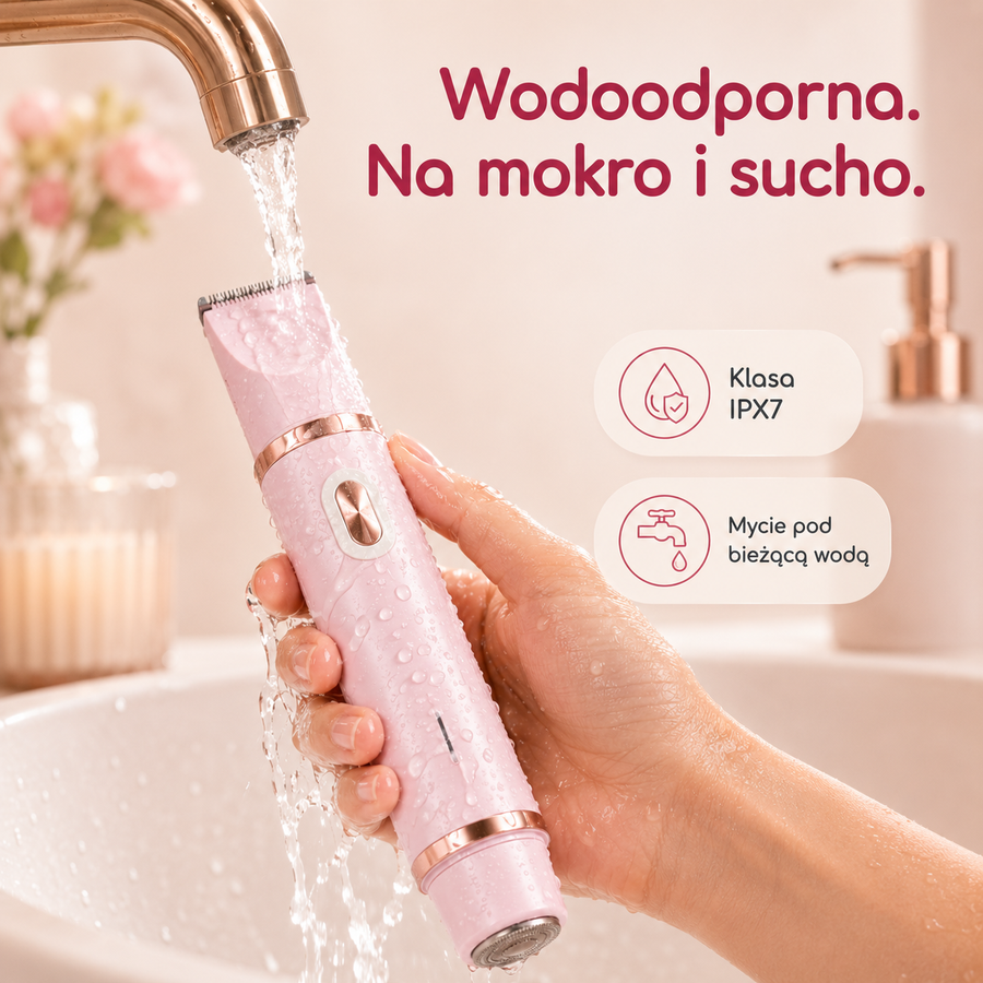 Wodoodporna. Na mokro i na sucho.