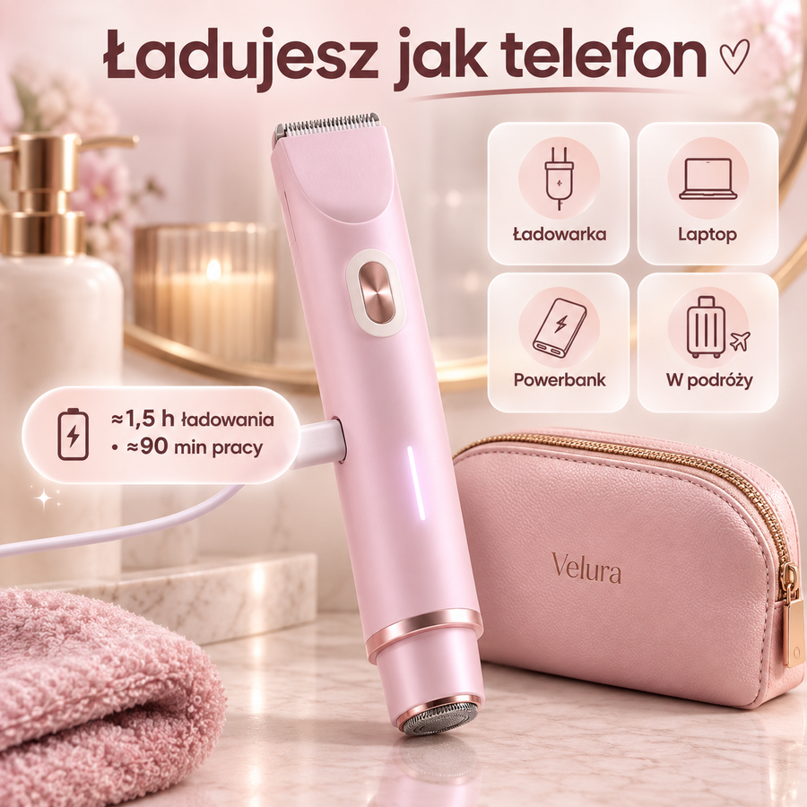 Ładujesz jak telefon. Zabierasz wszędzie.