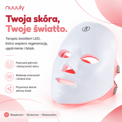 Maska LED Lumio - Codzienny kwadrans dla Twojej skóry