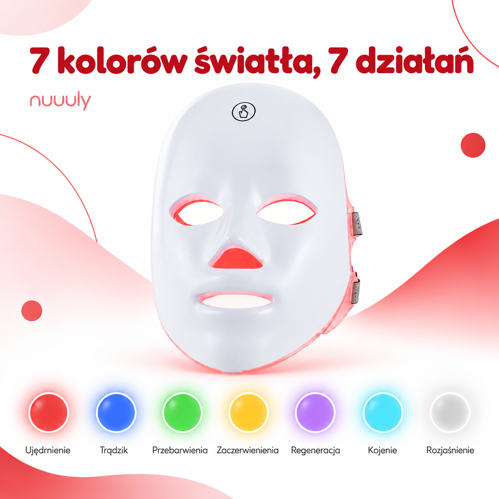 Maska LED Lumio - Codzienny kwadrans dla Twojej skóry