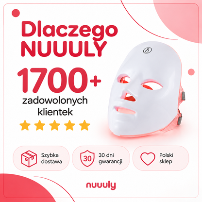 Maska LED Lumio - Codzienny kwadrans dla Twojej skóry