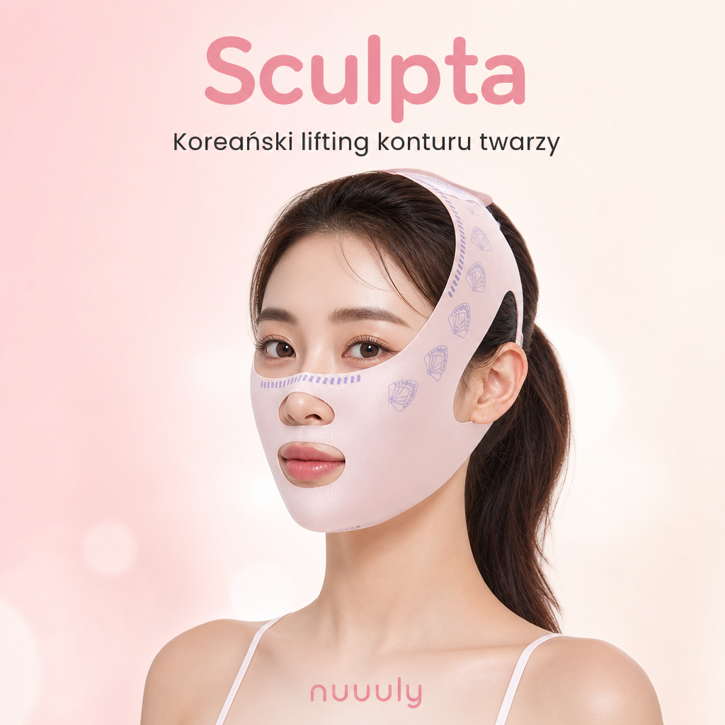 Sculpta – Opaska na owal twarzy · Koreański rytuał pielęgnacyjny V‑line