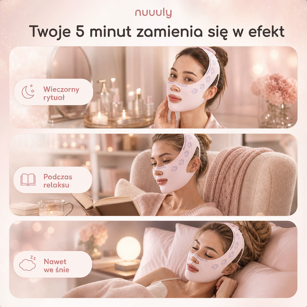 Sculpta – Opaska na owal twarzy · Koreański rytuał pielęgnacyjny V‑line