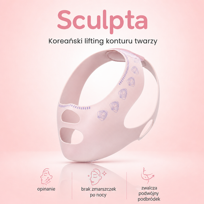Sculpta – Opaska na owal twarzy · Koreański rytuał pielęgnacyjny V‑line