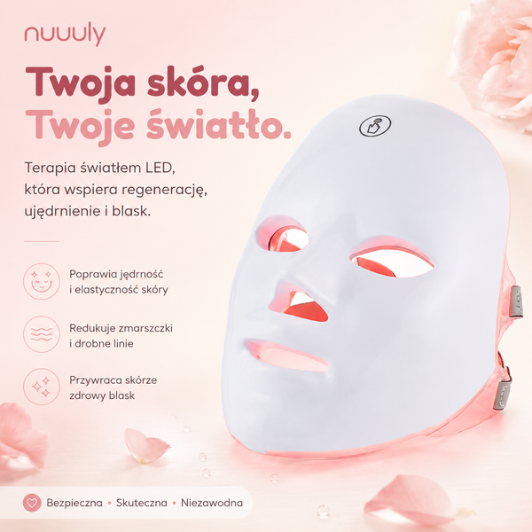 Maska LED Lumio - Codzienny kwadrans dla Twojej skóry