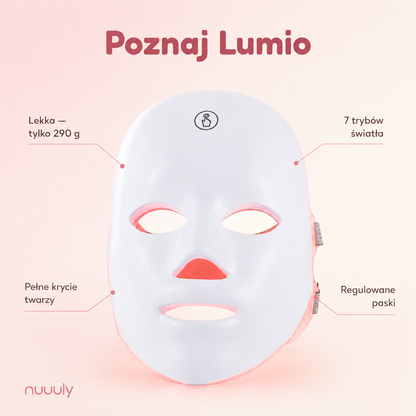 Maska LED Lumio - Codzienny kwadrans dla Twojej skóry
